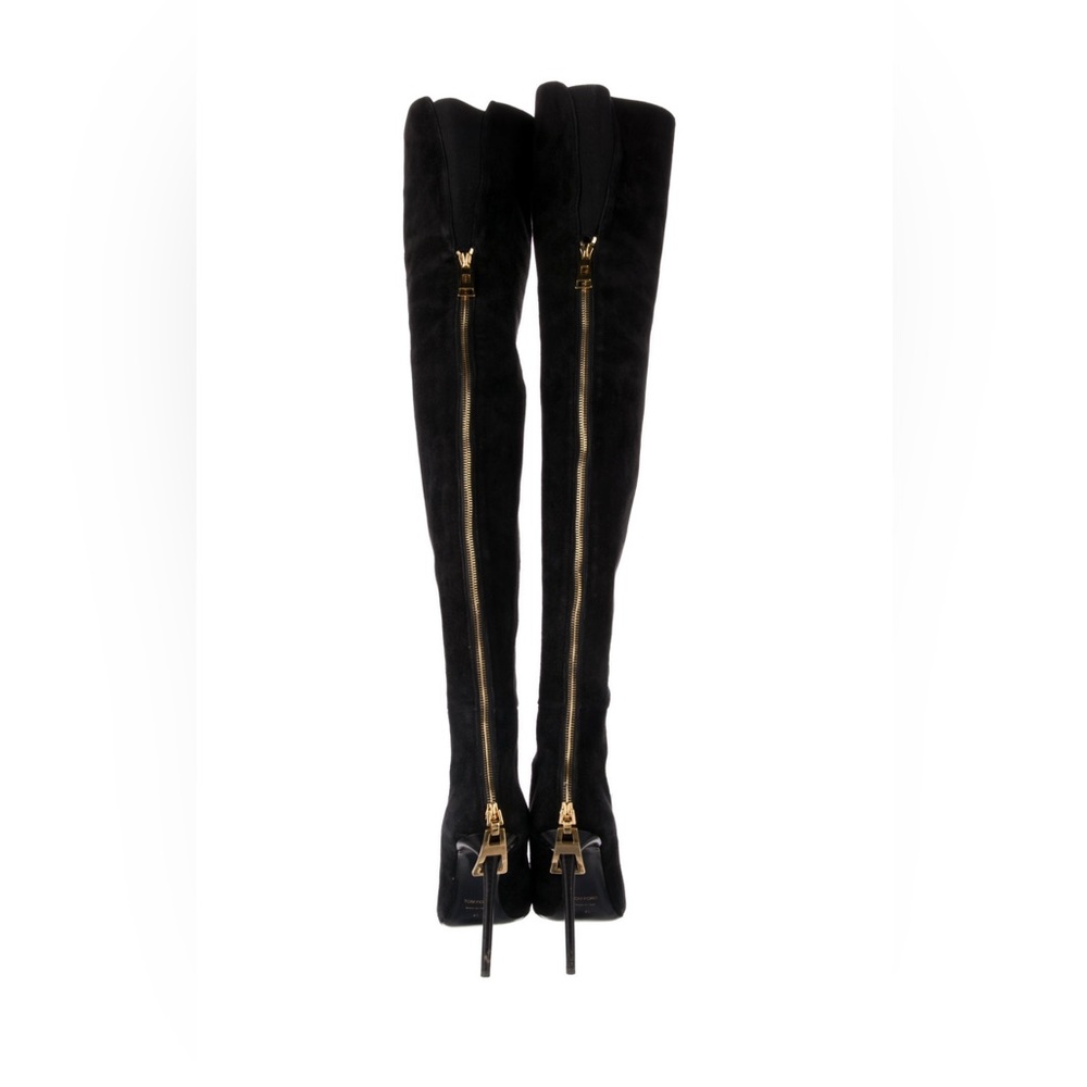 TOM FORD Suede Thigh High Boots